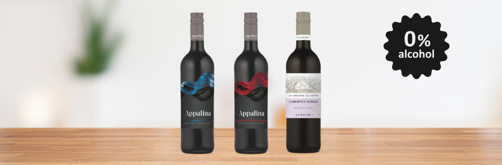 3 beste alcoholvrije rode wijnen