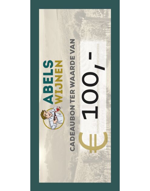Cadeaubon t.w.v. €100,-