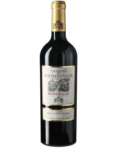 Château de Rochelongue Bordeaux AOP Cuvée Petit Verdot Malbec