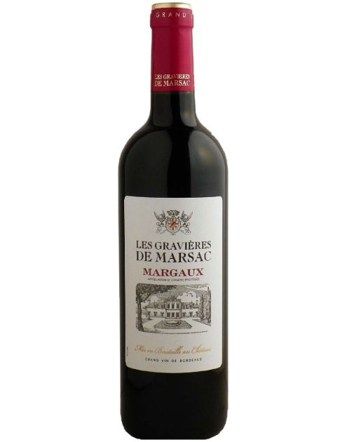 Les Gravières de Marsac Margaux AOP Grand vin de Bordeaux 