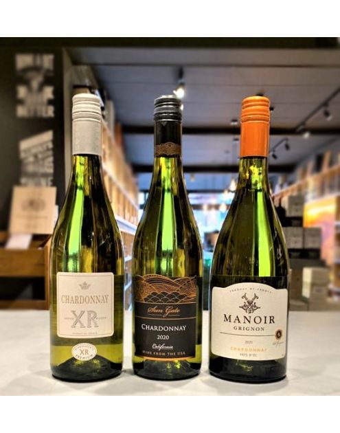 Proefpakket Chardonnay (3 flessen)