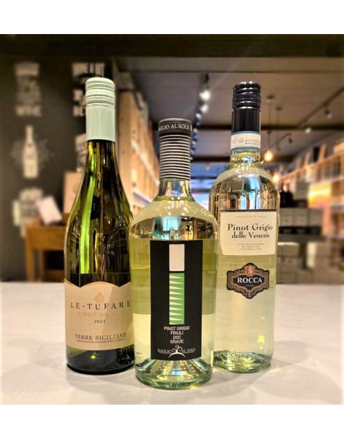 Proefpakket Pinot Grigio (3 flessen)
