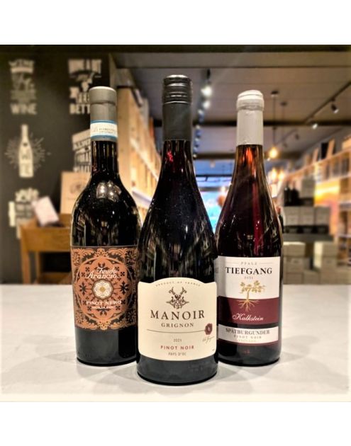 Proefpakket Pinot Noir (3 flessen)