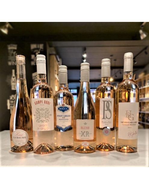 Proefpakket rosé wijn (6 flessen)