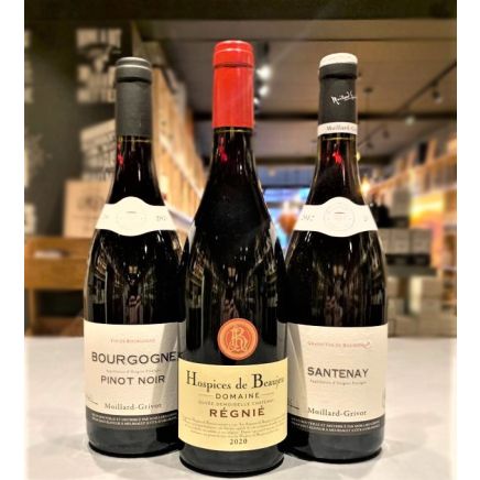 Proefpakket Bourgogne Rood (3 flessen)
