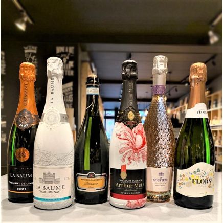 Proefpakket bubbels (6 flessen)