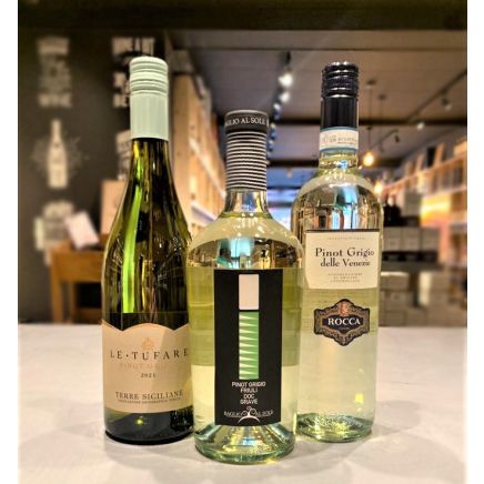 Proefpakket Pinot Grigio (3 flessen)